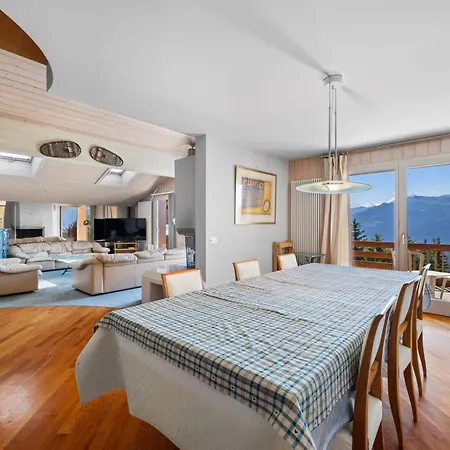 Rosalp 422 Proche Du Centre A Avec Vue Sur Les Alpes Apartament Anzère