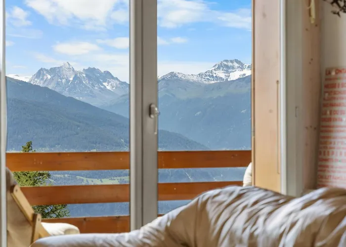 Rosalp 422 Proche Du Centre A Avec Vue Sur Les Alpes *