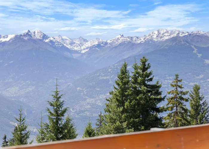 Rosalp 422 Proche Du Centre A Avec Vue Sur Les Alpes Apartament